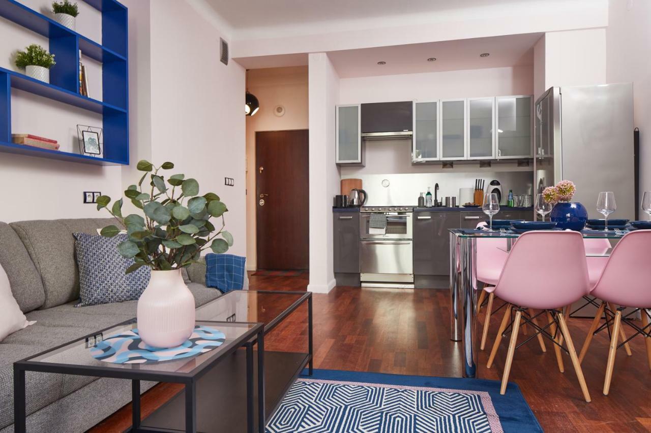 ורשה Plac Zbawiciela Hipster Apartment מראה חיצוני תמונה