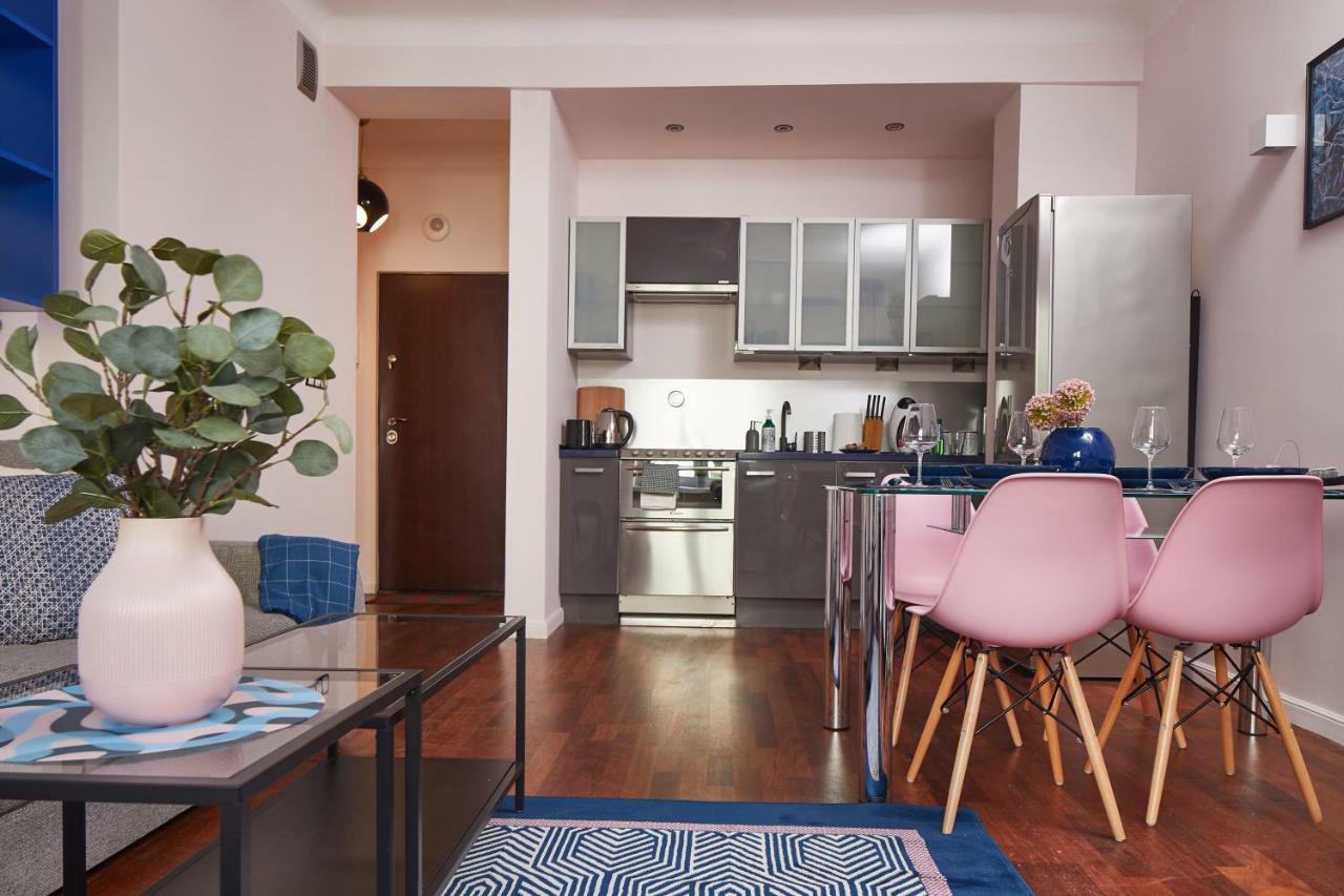 ורשה Plac Zbawiciela Hipster Apartment מראה חיצוני תמונה